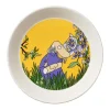 Asjetter>MOOMIN ARABIA Arabia Mummi Asjett 19cm Hemulen Gul