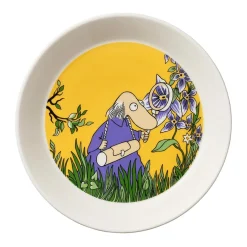 Asjetter>MOOMIN ARABIA Arabia Mummi Asjett 19cm Hemulen Gul