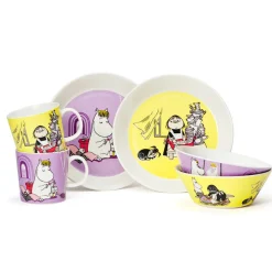 Asjetter>MOOMIN ARABIA Arabia Mummi Asjett 19cm Misa Gul