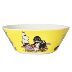 Skåler>MOOMIN ARABIA Arabia Mummi Bolle 15cm Misa Gul