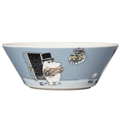 Skåler>MOOMIN ARABIA Arabia Mummi Bolle 15cm Mummipappa Grå