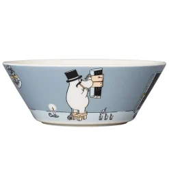 Skåler>MOOMIN ARABIA Arabia Mummi Bolle 15cm Mummipappa Grå