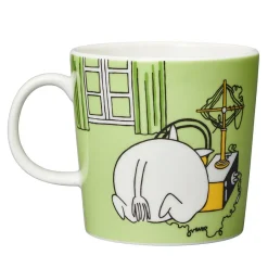 Krus|Kopper>MOOMIN ARABIA Arabia Mummikopp 30cl Mummitrollet Grønn