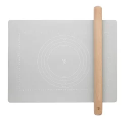 Bakeutstyr>STELTON Bake-It Kjevle & Silikonmatte