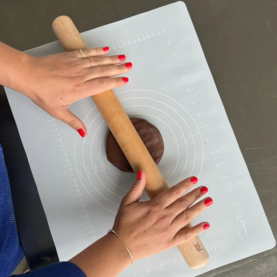 Bakeutstyr>STELTON Bake-It Kjevle & Silikonmatte