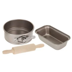 Bakeutstyr>BØRSCOMPAGNIET AS BAKESETT TIL BARN 3 DELER, 15,5CM/10,8CM