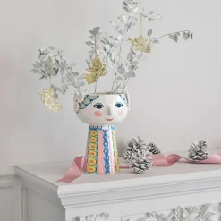 Dekor|Vaser>BJØRN WIINBLAD Bjørn Wiinblad Eva Vase 23cm Rosa