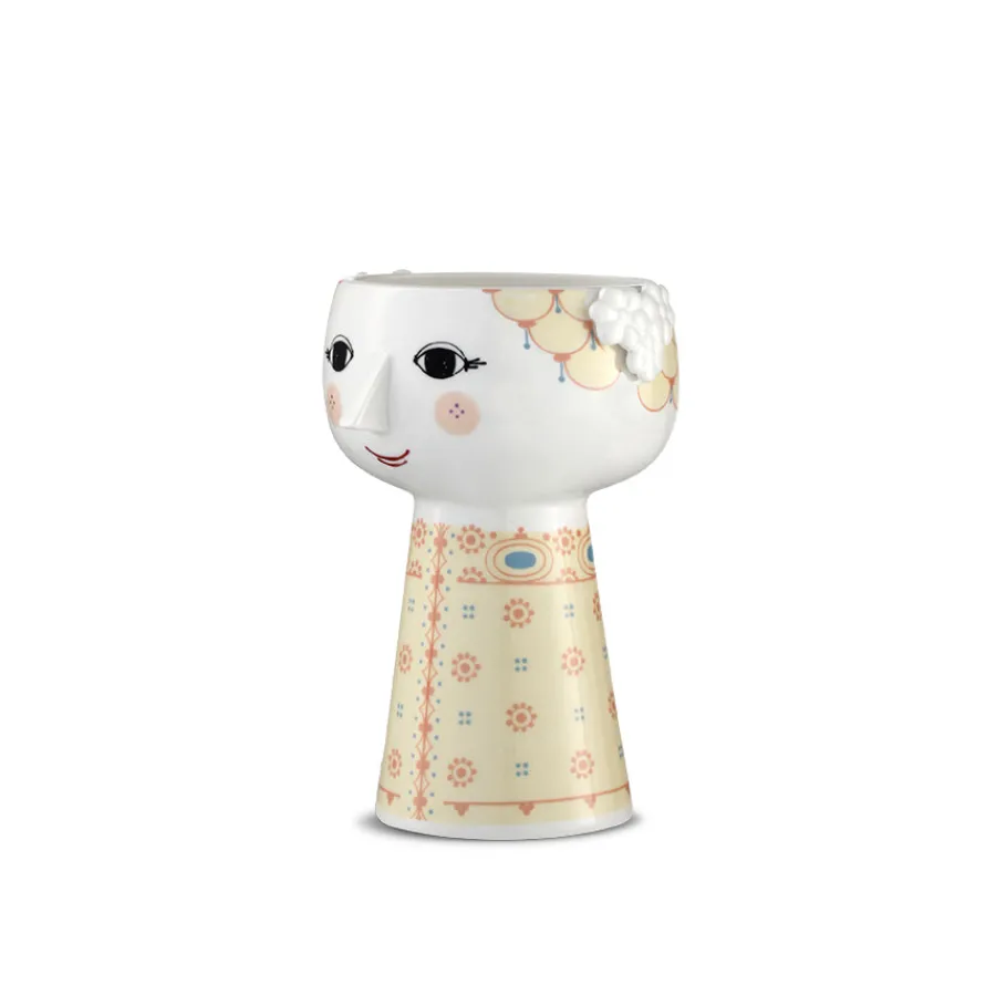 Dekor|Vaser>BJØRN WIINBLAD Bjørn Wiinblad Eva Vase 15cm Soft Yellow