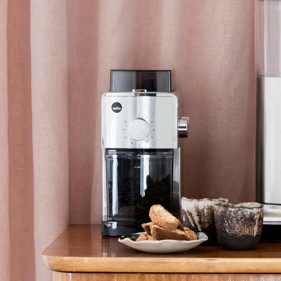 Elektrisk>WILFA CG-110S KAFFEKVERN BØRSTET STÅL