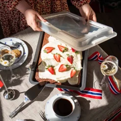 Bakeutstyr>CHRISTIANIA 1739 Bake Langpanne m/Lokk 42x29cm