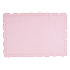 Tekstiler|Redskaper>CHRISTIANIA GLASMAGASIN Collection Dekkebrikke 48x33cm Rosa