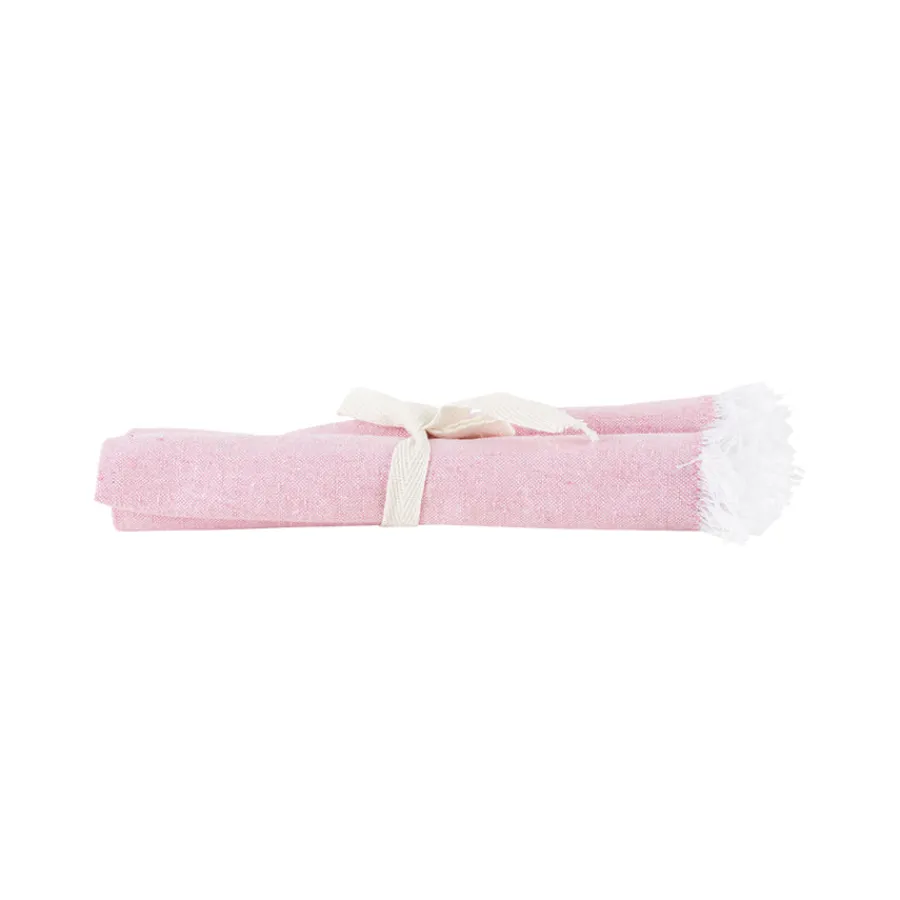 Tekstiler|Redskaper>CHRISTIANIA GLASMAGASIN Collection Stoffserviett 40cm Rosa 2pk