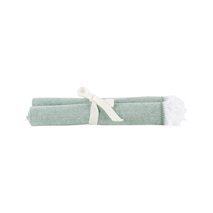 Tekstiler|Redskaper>CHRISTIANIA GLASMAGASIN Collection Stoffserviett 40cm Grønn 2pk