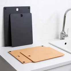 Skjærefjøler>CHRISTIANIA 1739 Kitchenline Resirkulert Skjærebrett 37x27cm Sort