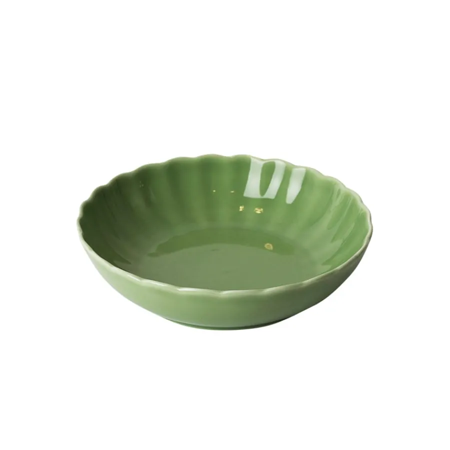 Skåler|Dype Tallerkener>NOVA Christiania 1739 Lilly Dyp Tallerken 20cm Grønn