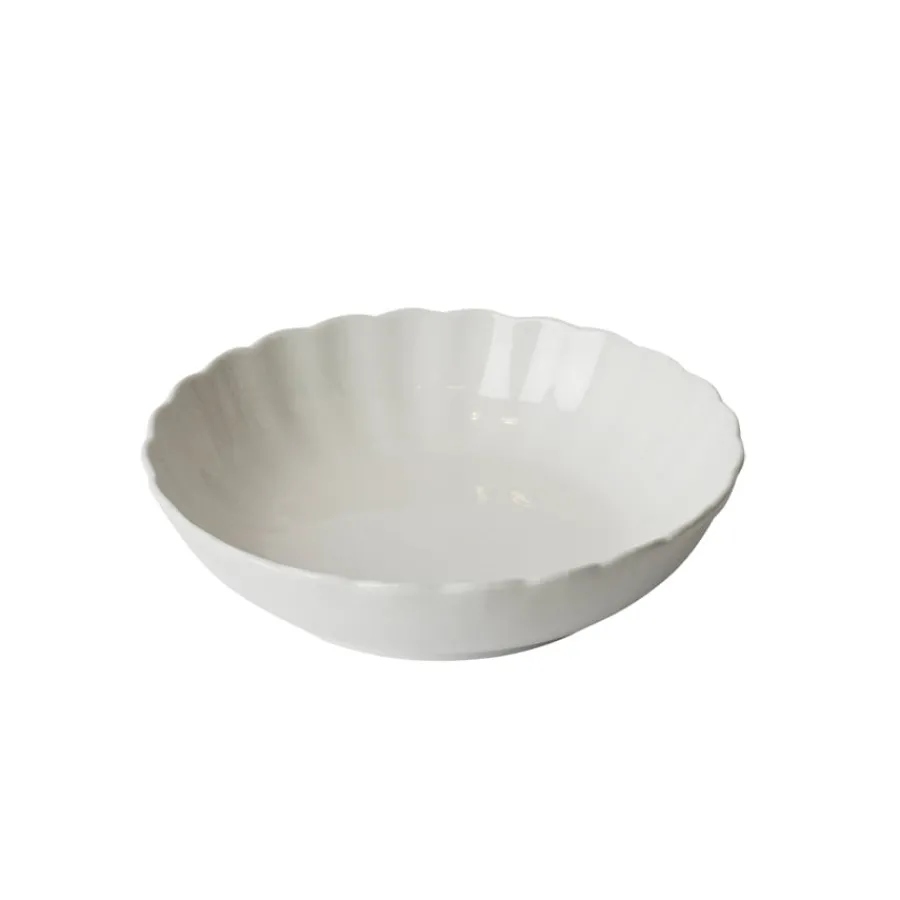 Skåler|Dype Tallerkener>NOVA Christiania 1739 Lilly Dyp Tallerken 20cm Hvit