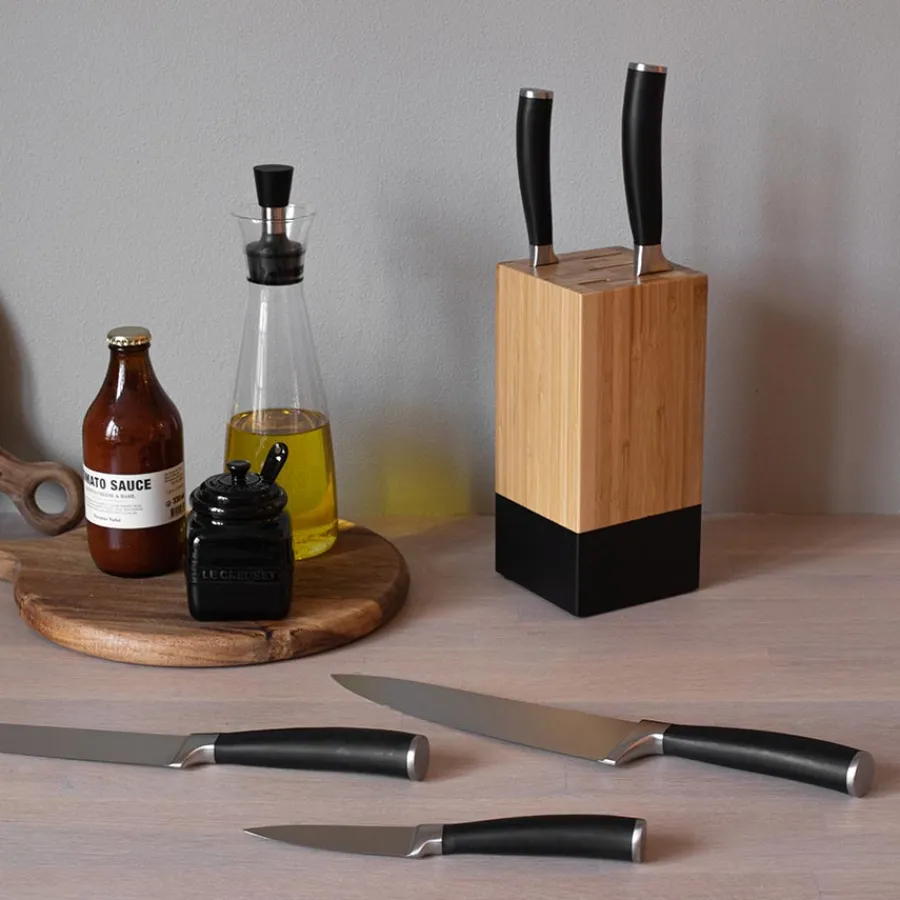 Kniver>CHRISTIANIA 1739 Nayoro Knivblokk Med 5 Kniver