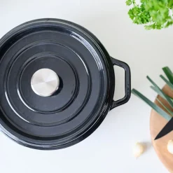 Støpejern>CHRISTIANIA 1739 Støpejernsgryte 5L Sort