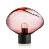 Bordlamper|Lamper Fra Hadeland Glassverk>HADELAND GLASSVERK Crystal Stone Bordlampe Morgenrød