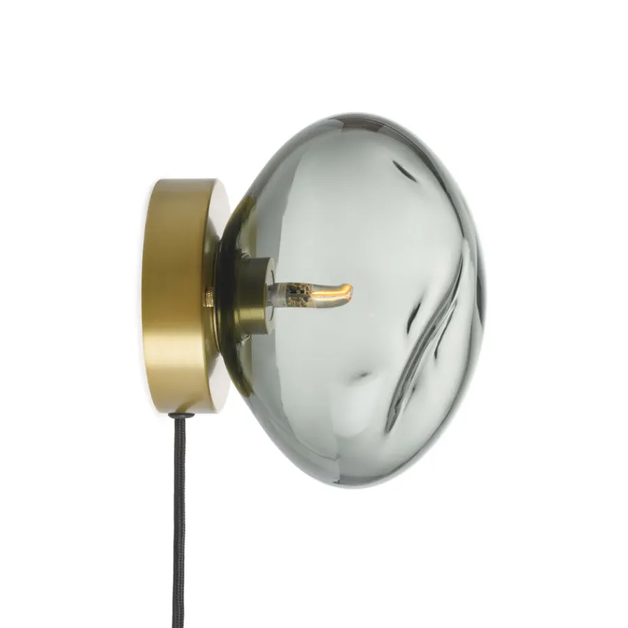 Vegglamper|Lamper Fra Hadeland Glassverk>HADELAND GLASSVERK Crystal Stone Vegglampe -
