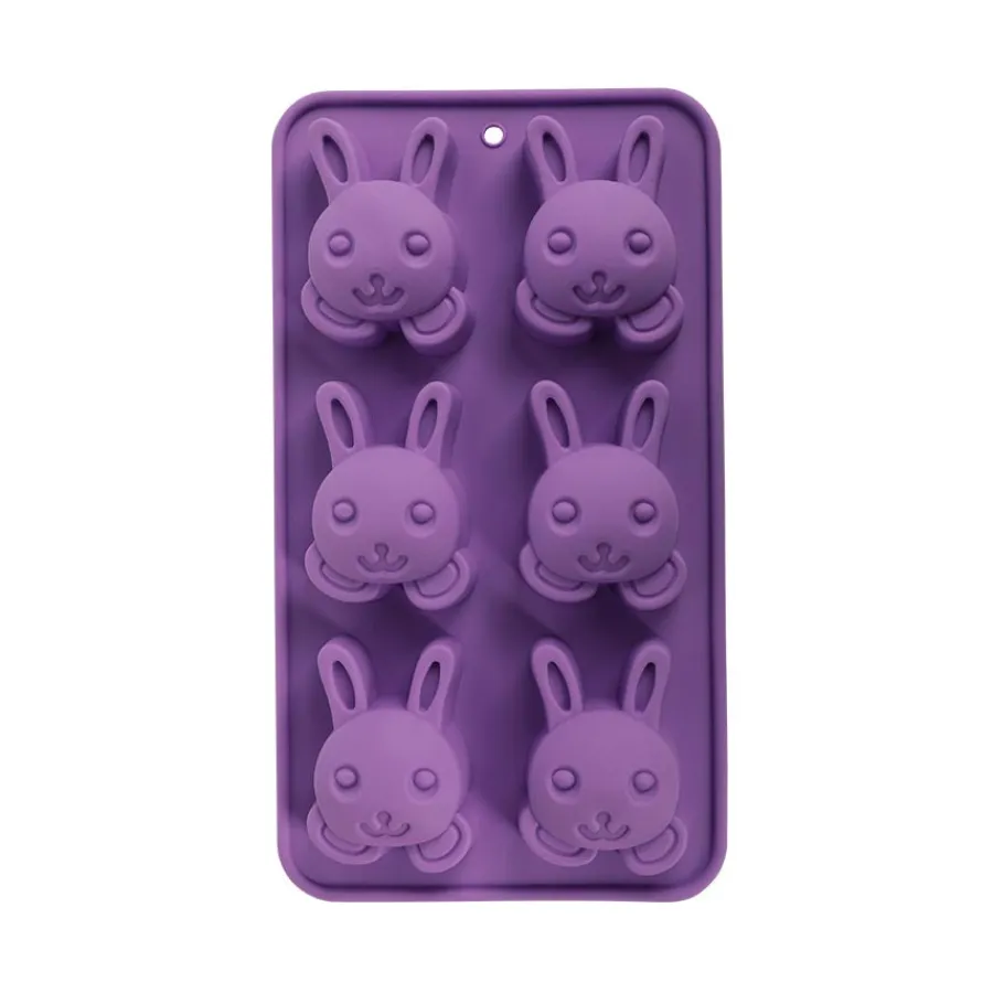 Bakeutstyr|Redskaper>SEASONS Easter Collection Bakeform Hare Silikon 26x14cm Lilla