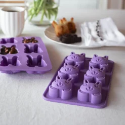 Bakeutstyr|Redskaper>SEASONS Easter Collection Bakeform Hare Silikon 26x14cm Lilla