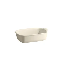 Bakeutstyr>EMILE HENRY Ildfast Form Rektangulær 4L Krem