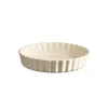Bakeutstyr>EMILE HENRY Paiform 24cm Krem