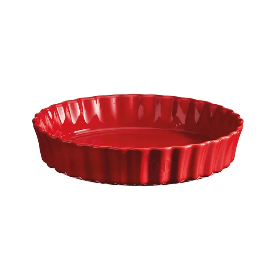 Bakeutstyr>EMILE HENRY Paiform 28cm Rød