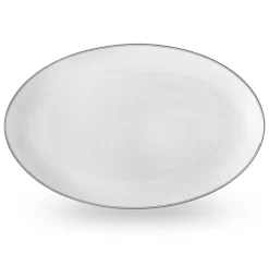 Fat>WIK & WALSØE FAT OVALT 39CM HVIT/