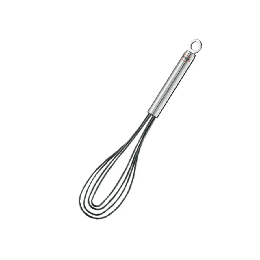 Bakeutstyr|Redskaper>RØSLE FLATVISP MED SILIKON, 27 CM