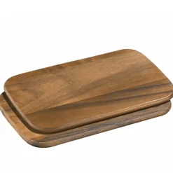 Skjærefjøler>ZASSENHAUS Frokostbrett Akasia 2 Deler 26x17cm