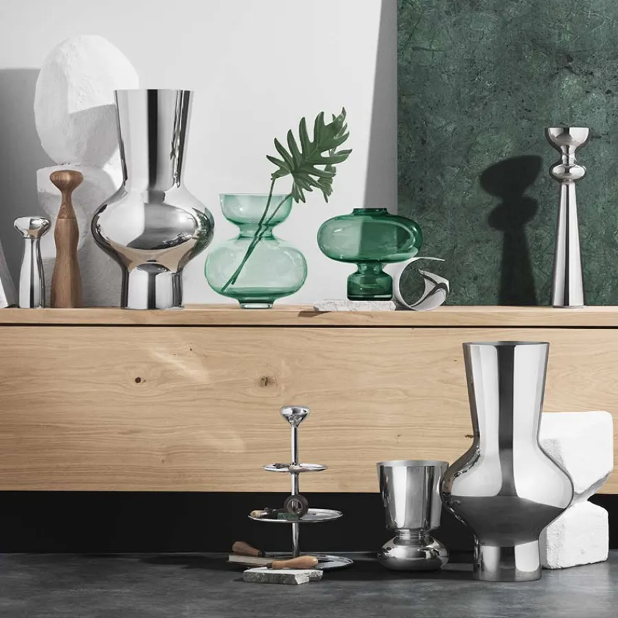 Dekor|Vaser>GEORG JENSEN Alfredo Vase Stor 47cm