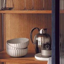 Dekor|Skåler>GEORG JENSEN Bernadotte Skål 60cl Porselen