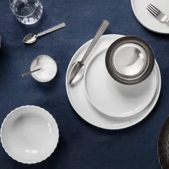 Tallerkener>GEORG JENSEN Bernadotte Tallerken 26cm Porselen