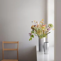 Dekor|Vaser>GEORG JENSEN Bernadotte Vase Stor 25,6cm Rustfritt Stål