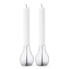 Dekor>GEORG JENSEN Cafu Lysestake 55x76 Stål 2stk