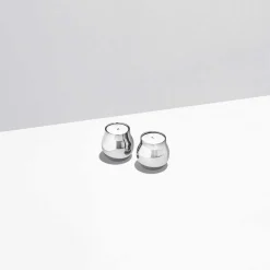 Dekor>GEORG JENSEN Cafu Telys Holder 2 stk Rustfritt Stål