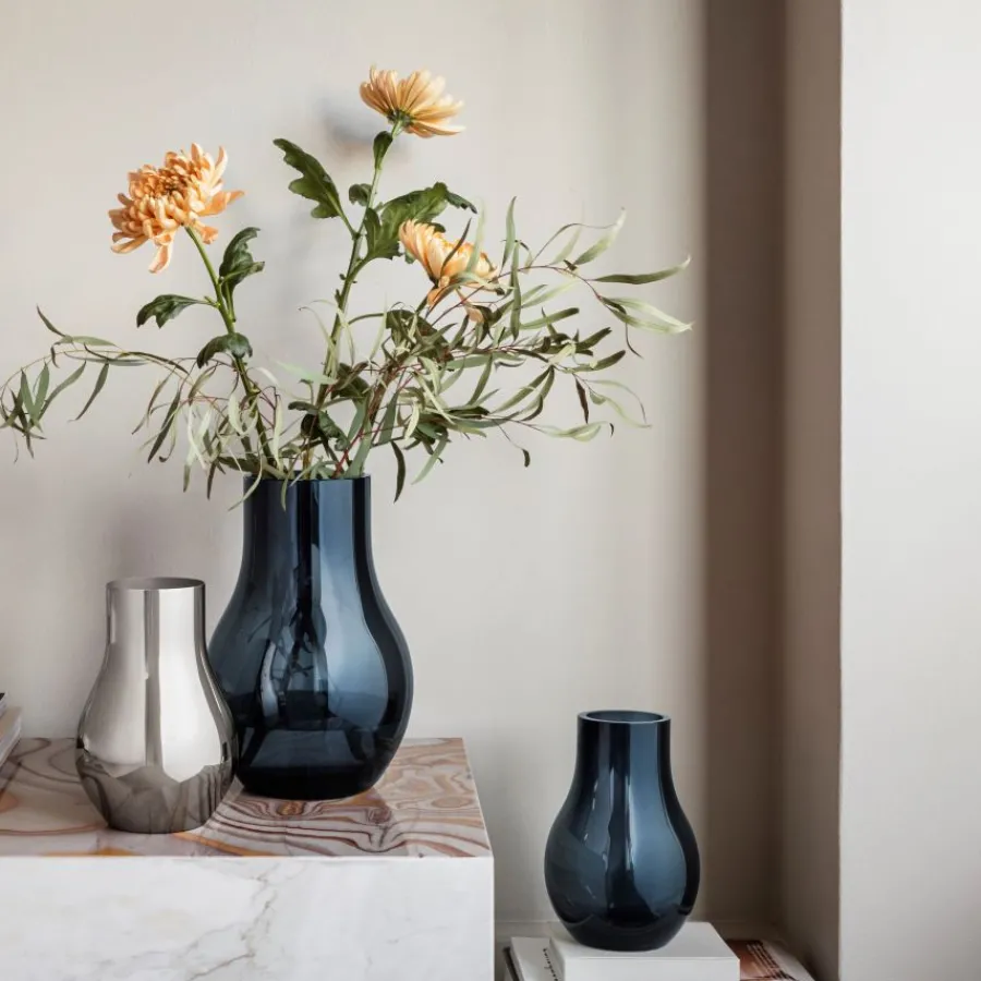 Dekor|Vaser>GEORG JENSEN Cafu Vase 205x300mm Glass