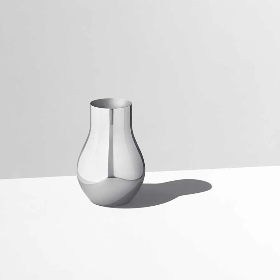 Dekor|Vaser>GEORG JENSEN Cafu Vase 148x216mm Stål