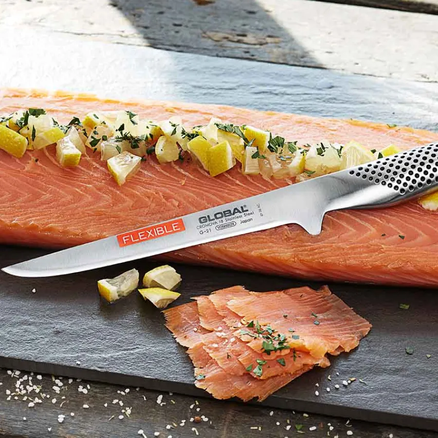 Kniver>GLOBAL G-21 Fileteringskniv fleksibel