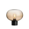 Bordlamper|Lamper Fra Hadeland Glassverk>HADELAND GLASSVERK Arkiv Bordlampe 4169 Kakao Liten