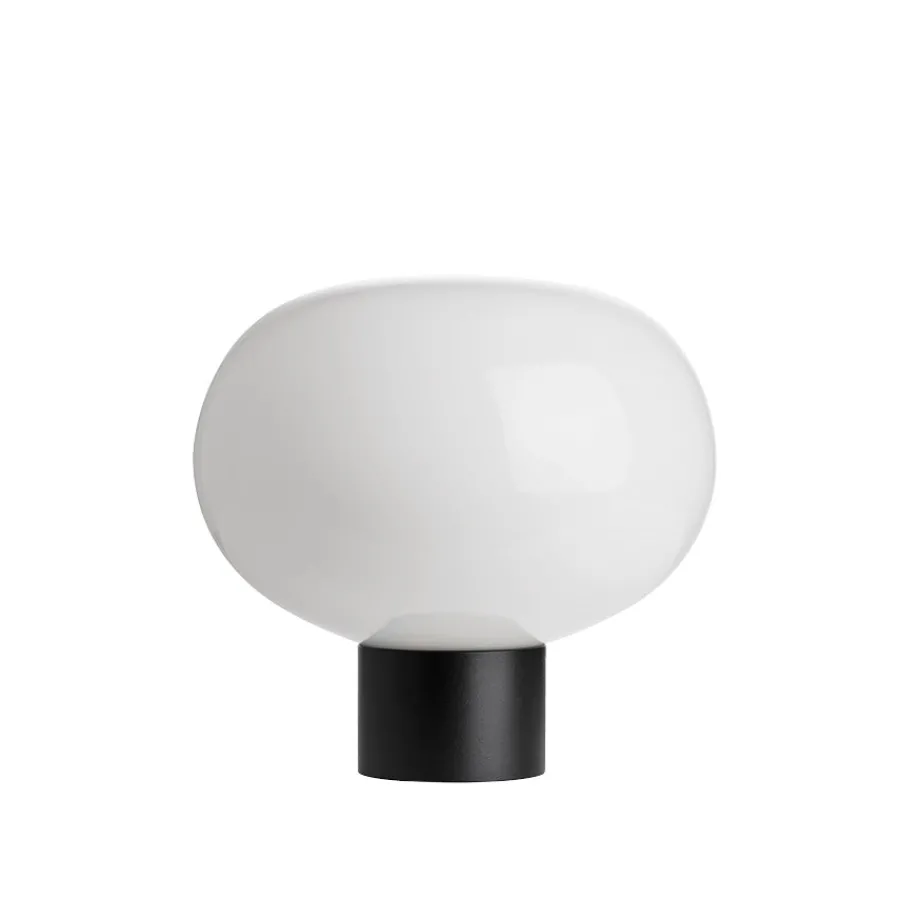 Bordlamper|Lamper Fra Hadeland Glassverk>HADELAND GLASSVERK Arkiv Bordlampe 4169 Hvit Liten