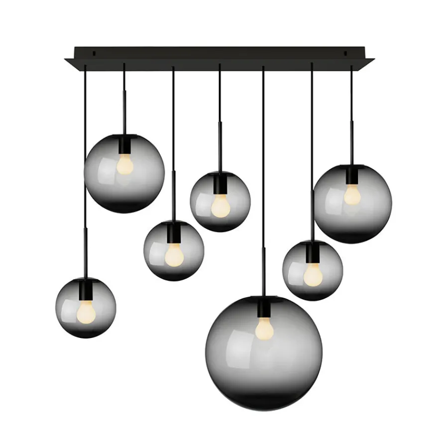 Anbefalte Kombinasjoner|Taklamper>HADELAND GLASSVERK Arkiv Taklampe Vinternatt 4014 7stk