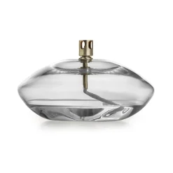 Lys>HADELAND GLASSVERK Aurora Oljelampe Klar
