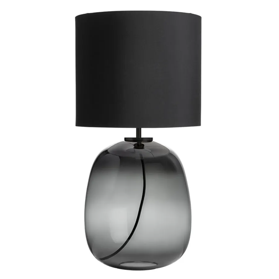 Bordlamper|Lamper Fra Hadeland Glassverk>HADELAND GLASSVERK Austra Bordlampe Røkgrå