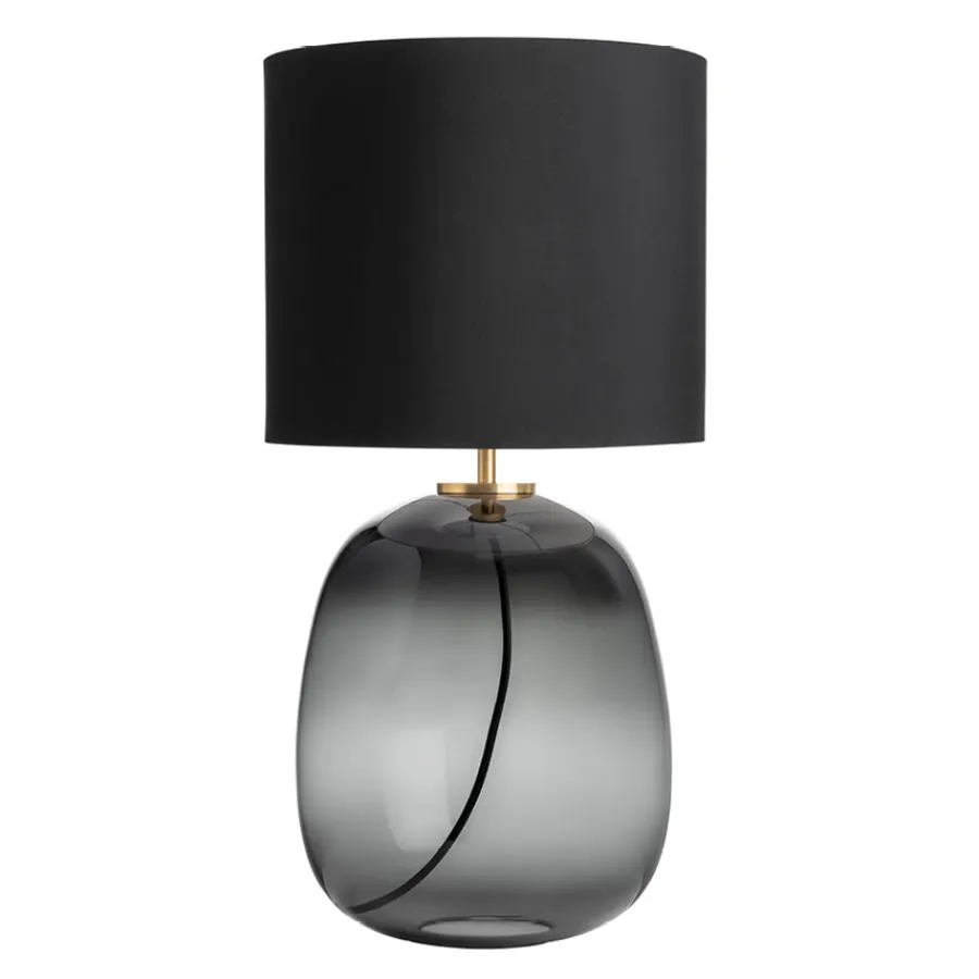 Bordlamper|Lamper Fra Hadeland Glassverk>HADELAND GLASSVERK Austra Bordlampe Røkgrå