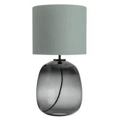 Bordlamper|Lamper Fra Hadeland Glassverk>HADELAND GLASSVERK Austra Bordlampe Røkgrå