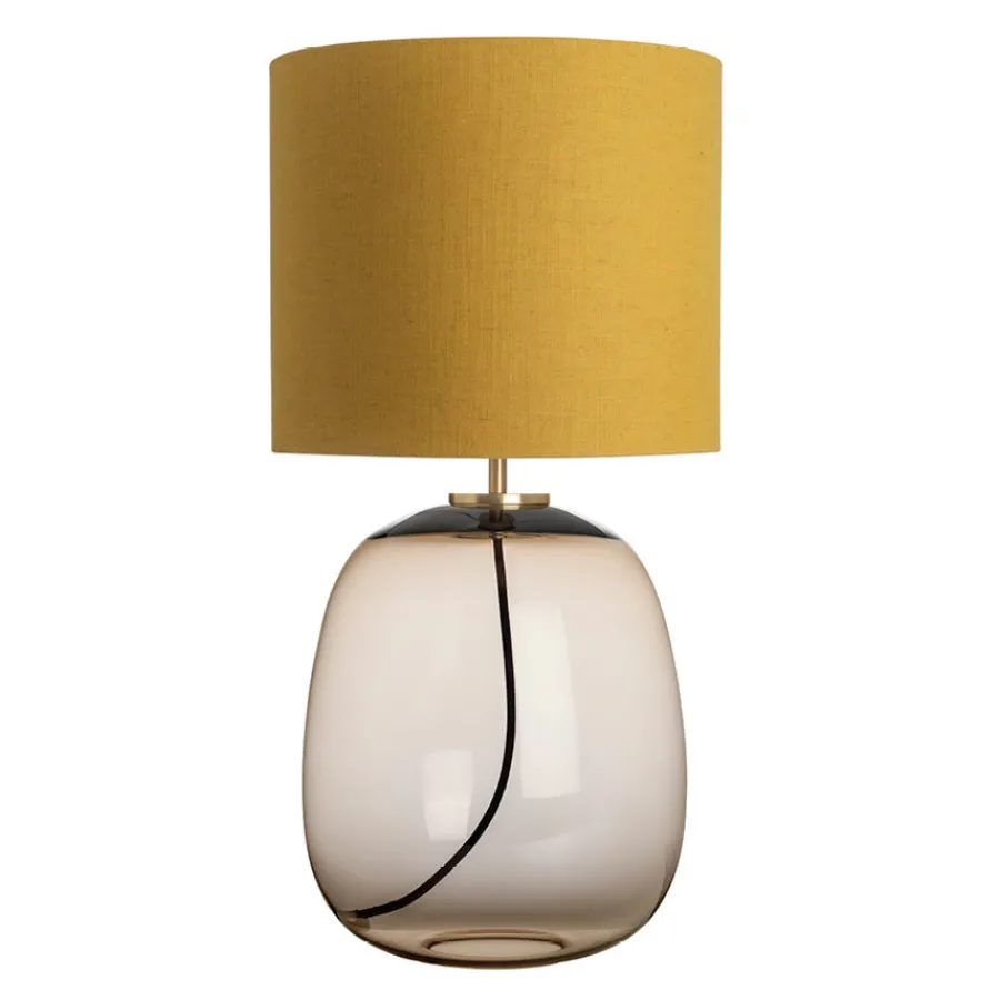 Bordlamper|Lamper Fra Hadeland Glassverk>HADELAND GLASSVERK Austra Bordlampe Kakao