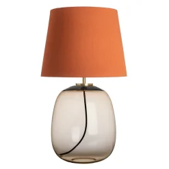 Bordlamper|Lamper Fra Hadeland Glassverk>HADELAND GLASSVERK Austra Bordlampe Kakao